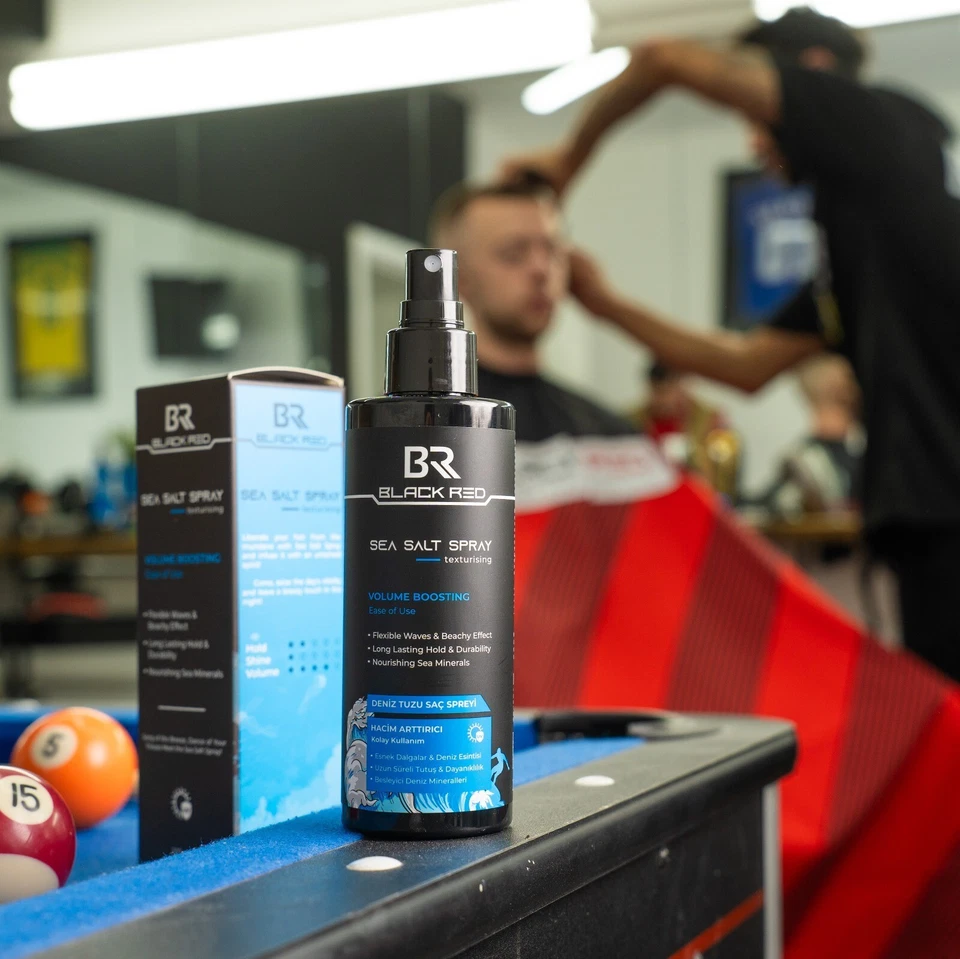 BLACK RED 12x Sea Salt Hair Spray Beach Effect UV Protection Volume Boost 200ml - Image 3 of 4