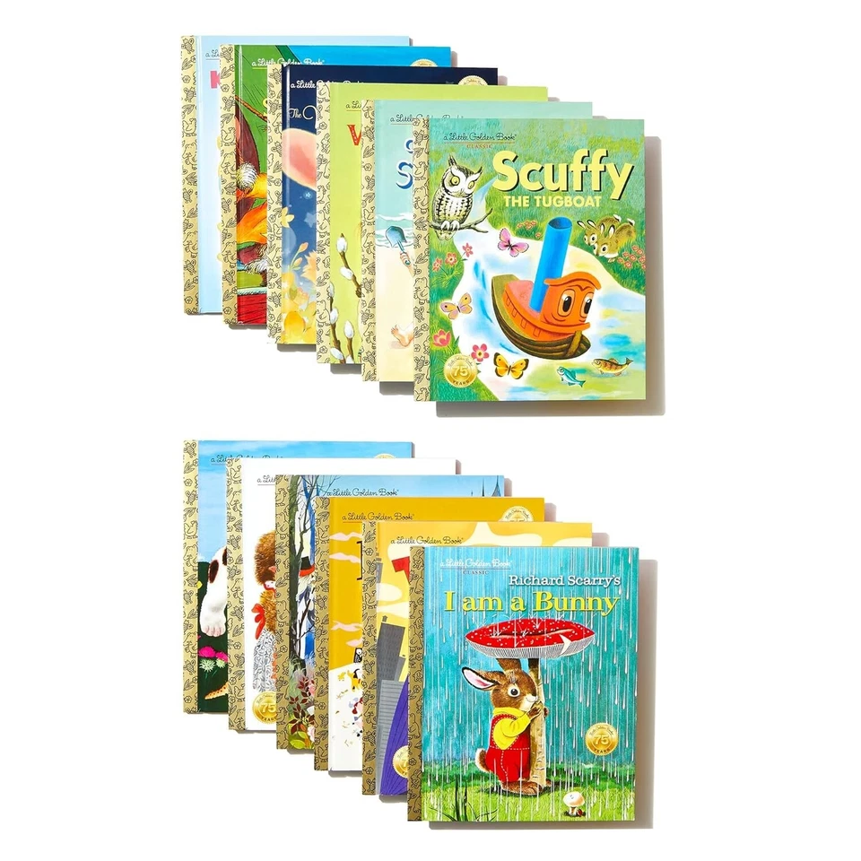 75 Years of Little Golden Books 1942-2017 Commemorative Set 12 Best-Loved Books - image 3 of 3