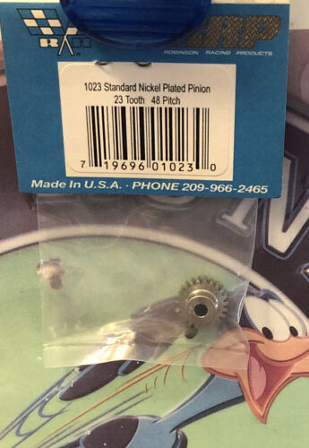 Robinson RRP-1023 23T/48P Nickel Plated Pinion Gear NewInPackage USA Shipped - Picture 2 of 2