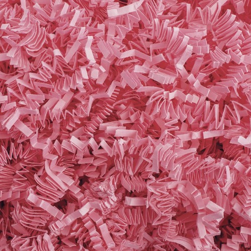 Crinkle Cut Paper Shred Filler (4oz) for Gift & Basket Filling - Light Pink - 第 1/5 張圖片