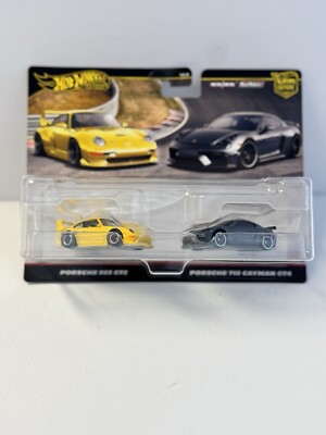 Hot Wheels premium car culture 2 pack Porsche 993 gt2 & Porsche