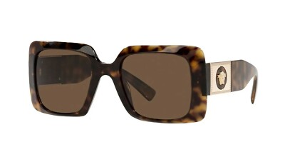 Versace MEDUSA STUD VE 4405 Dark Havana/Brown (108/73 