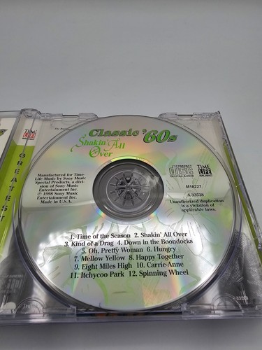 Classic '60S 3 CD Box Set Time Life Beat Goes On Blowin' Your Mind Shakin' All - Picture 8 of 13