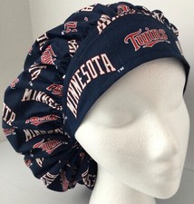 Minnesota Twins Scrub Cap Large Bouffant Medical Surgery Hat