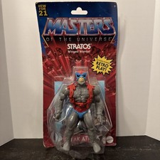 Masters of the Universe Origins Retro Stratos Winged Warrior New Sealed MOTU