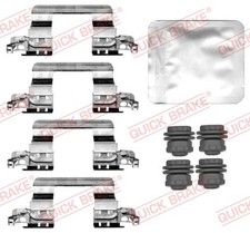 QUICK BRAKE Zubehörsatz Scheibenbremsbelag Bremsklötze für BMW X1 U11 xDrive25e