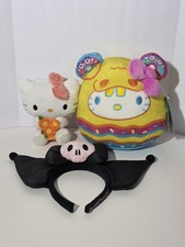 Mixed Lot Hello Kitty Sanrio Puroland My Melody Kuromi Headband Squishmallow