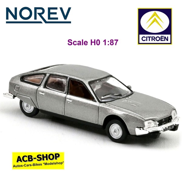 CitroëN Cx 2000 Limousine 1974-85 LargentièRe Grau Metallic 1:87 Norev 159024-image