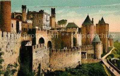 Carcassonne Ensemble de la Porte de l'Aude