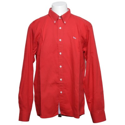 Harmont & Blaine, Hemd, Größe: XXL, Rot, Baumwolle/Polyester, Einfarbig #SGF