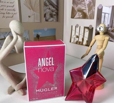 Mugler Angel Nova Eau De Parfum Spray 100ml nachfüllbar - Brandneu-
