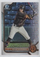 2022 Bowman Chrome Prospects Mega Box Mojo Refractor Diego Velasquez 0b3