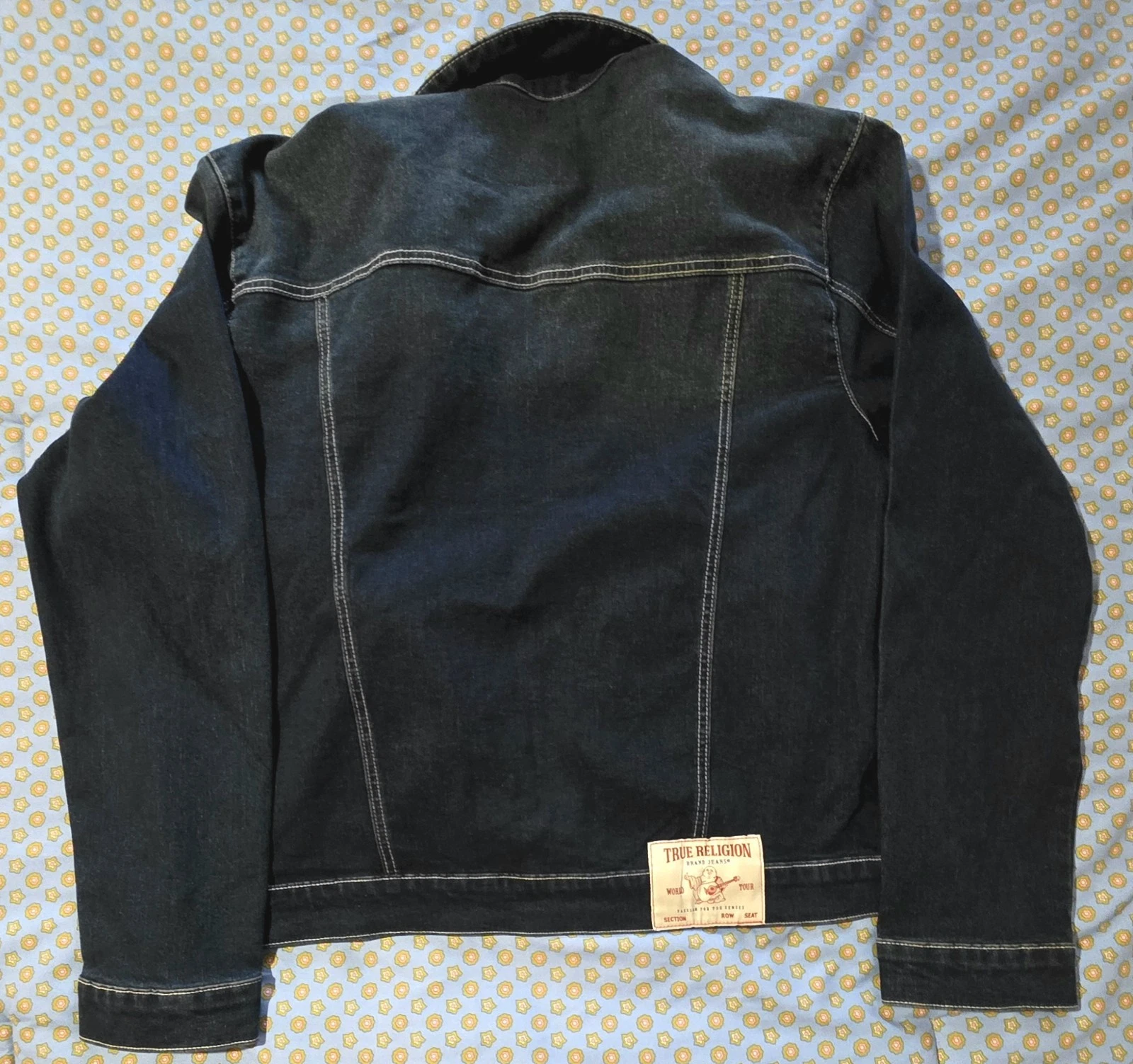 New True religion - Ladder Stitch Denim Jacket - product detail image 3