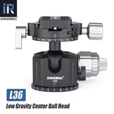 L36 Low Gravity Center Tripod Head for Heavy Duty Digital SLR Cameras with Alumi