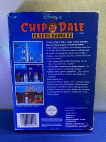 SOLO CAJA JUEGO NINTENDO NES PAL ESP DISNEY CHIP N DALE RESCUE RANGERS