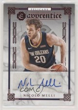 2019 Panini Chronicles Apprentice Signatures Red Nicolo Melli #AP-NML Auto 03nz