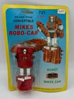 1980s Mike’s Robo-Car Red Die-Cast Robot Transforming Car Transformers Gobots KO