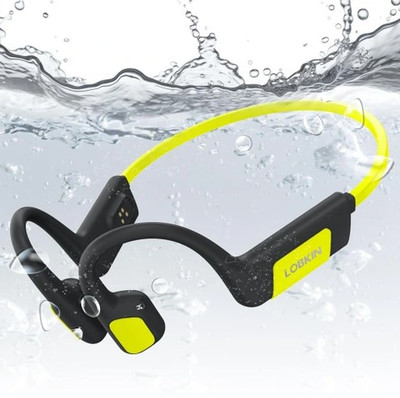 LOBKIN X7 Knochenschall IP68 Wasserdicht Kopfhörer Bluetooth 5.3 zum Schwimmen