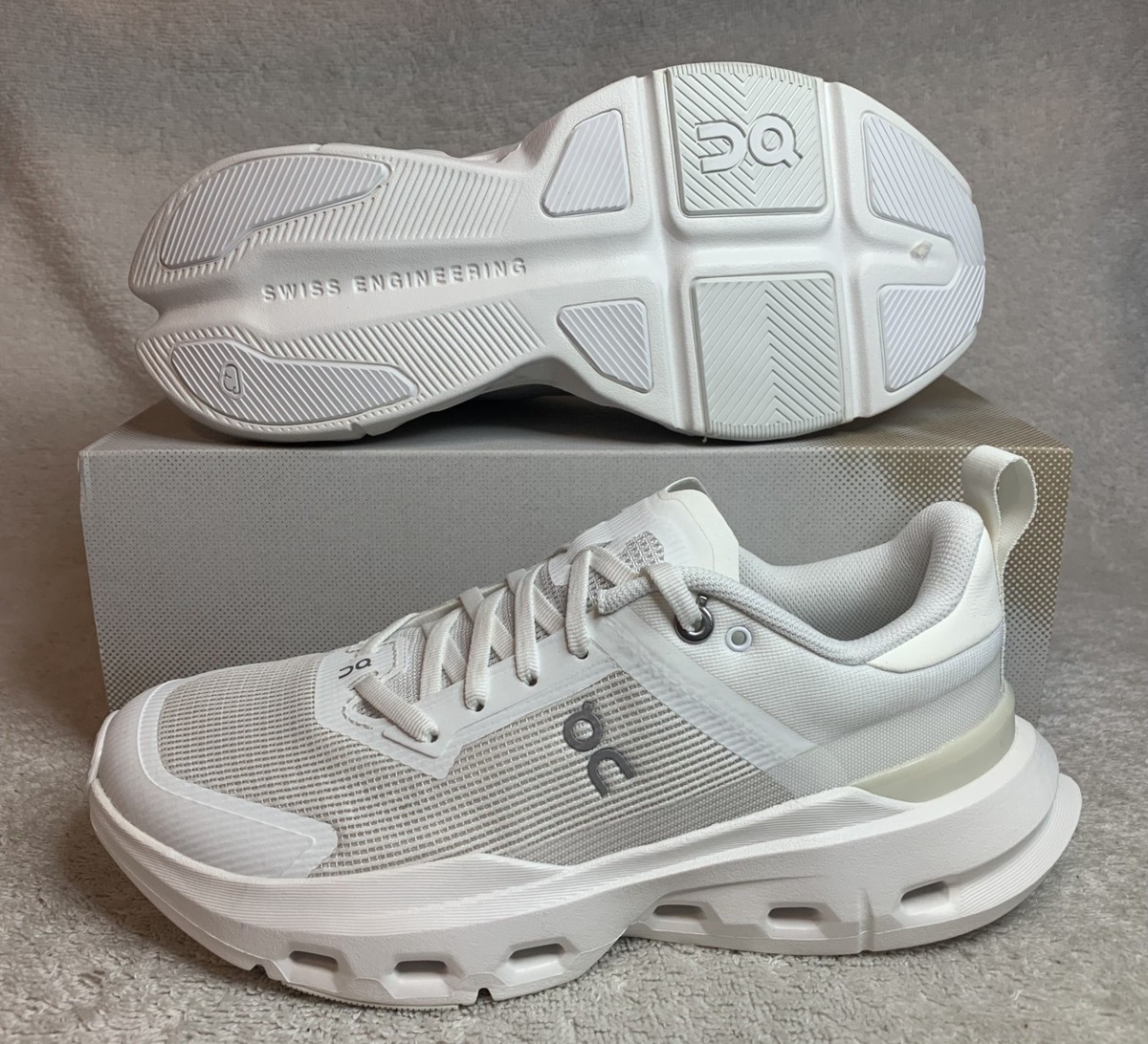 ON CLOUDPULSE NEXT TRAINING SNEAKERS WOMENS SZ 6.5 WHITE ICE