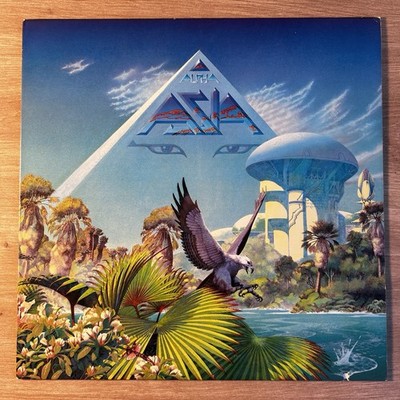 GHS 4008 Asia Alpha Cover NM- Vinyl NM- 1983 US Geffen Records