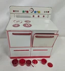 Vintage 1950s Wolverine Lithograph Tin Childs Play Toy Kitchen Stove Oven Range