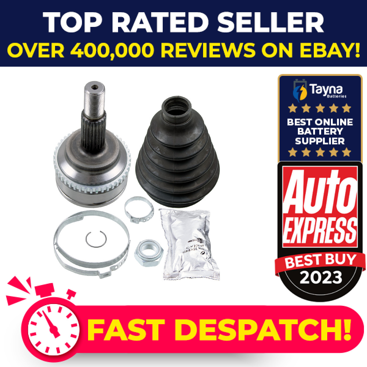 CV Joint fits RENAULT MEGANE 1.9D Front Outer 96 to 03 C.V. Driveshaft Febi New