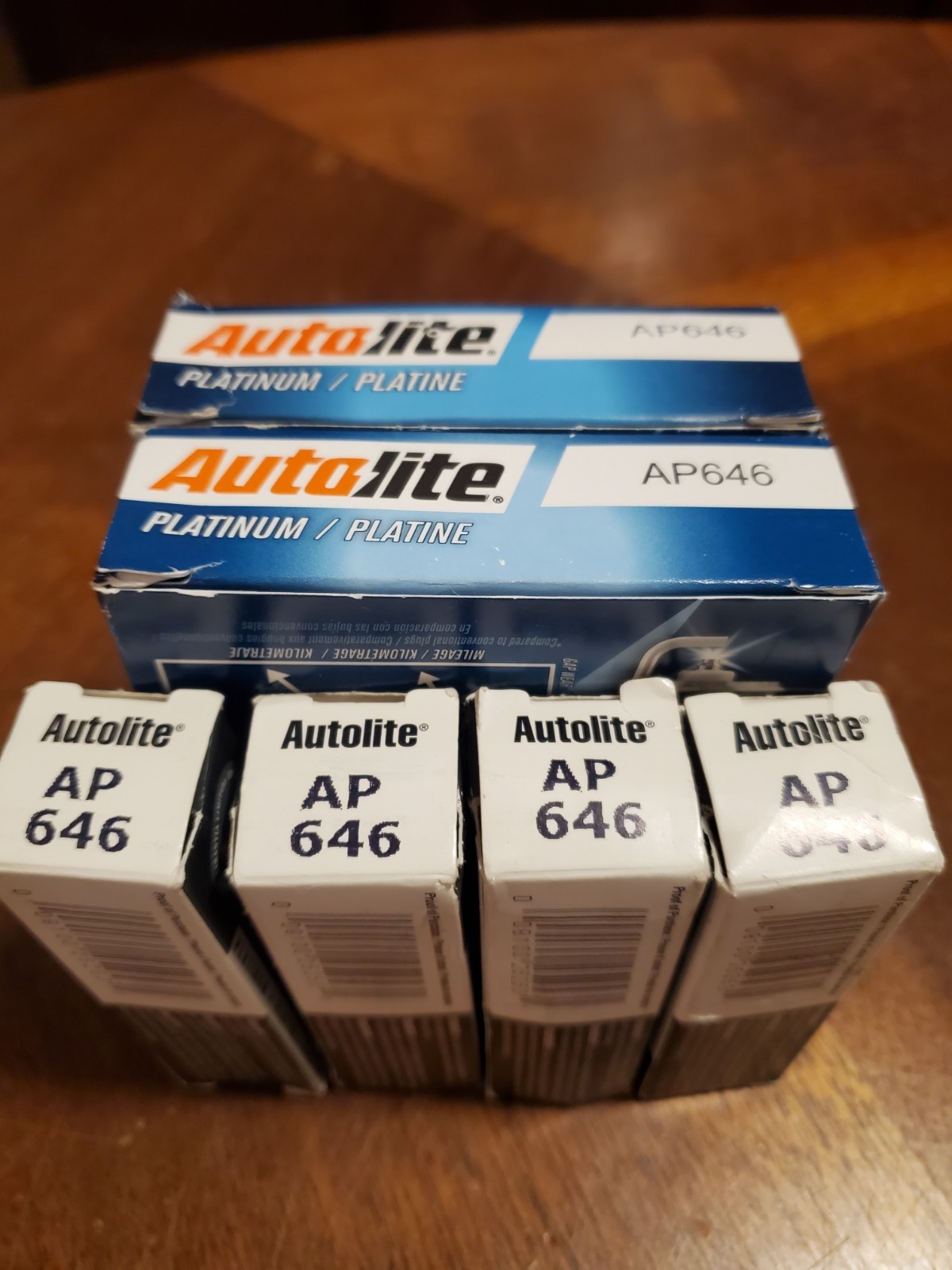 Lot Of 12 Autolite AP646 Platinum Spark Plugs Make Offer Free Shipping 