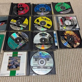 Sega Saturn 19 Game Lot Japan Used