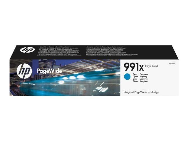 HP 991X cartouche encre cyan PageWide grande capacite consommable impression bureau