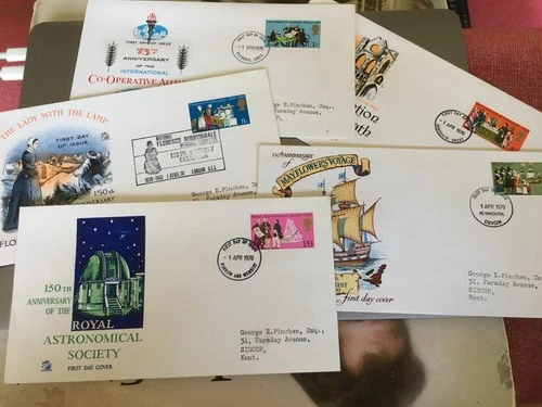 GB STAMPS RARE FIRST DAY COVER 1970 ANNIVERSARIES SPECIALS