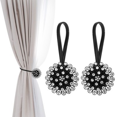 Für Sparkling Crystal . Vorhänger, Kristall, 2er, Schwarz, für Heim&Büro