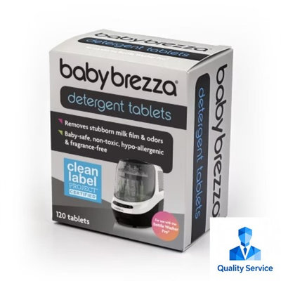 #ad Baby Brezza Universal Detergent Soap Tablets for Bottle Washer Pro 120ct $19.19