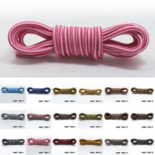 120cm Trendy Shoelaces Shoes Strings Two Colors Unisex 1 Pair 120cm/47.24"