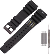 24mm Silicone Watch Band for Citizen Hyper Aqualand Promaster Men's Dive