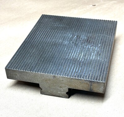 MACHINIST Hardness Tester Anvil Plate - 6'' x 5'' x 1 1/2'' - NICE