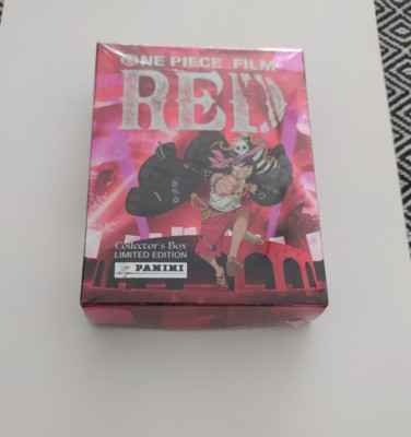 One Piece Film RED Card Collector's Box Limited Edit. SEALED