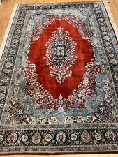 7'6" x 11' New Sino Chinese Oriental Rug - Silk Pile - Hand Made - 300 KPSI