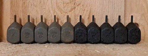 10 × Korda Square Pear Inline Bleie - 4 oz, 113 g - Karpfenangeln Fishing Angeln - Bild 1 von 3