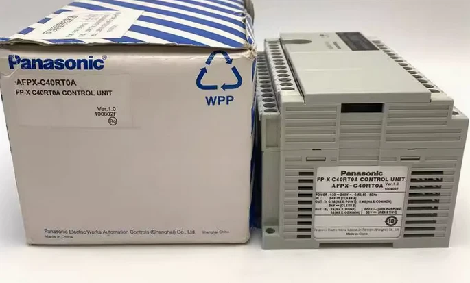 New In Box Panasonic AFPX-C40RT0A Control Unit FP-X C40RT0A - Image 2 of 2