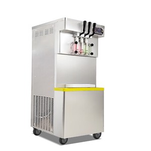 Kolice ETL Commercial 2+1 mixed flavors soft serve ice cream machine
