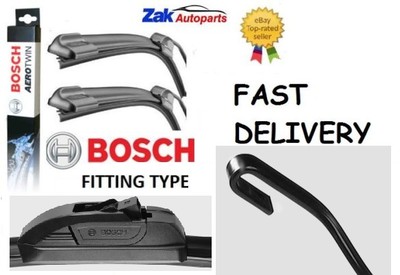 Für Jaguar S Type |03-| Bosch Aerotwin Scheibenwischer |Flat Style mit Waschdüsen|