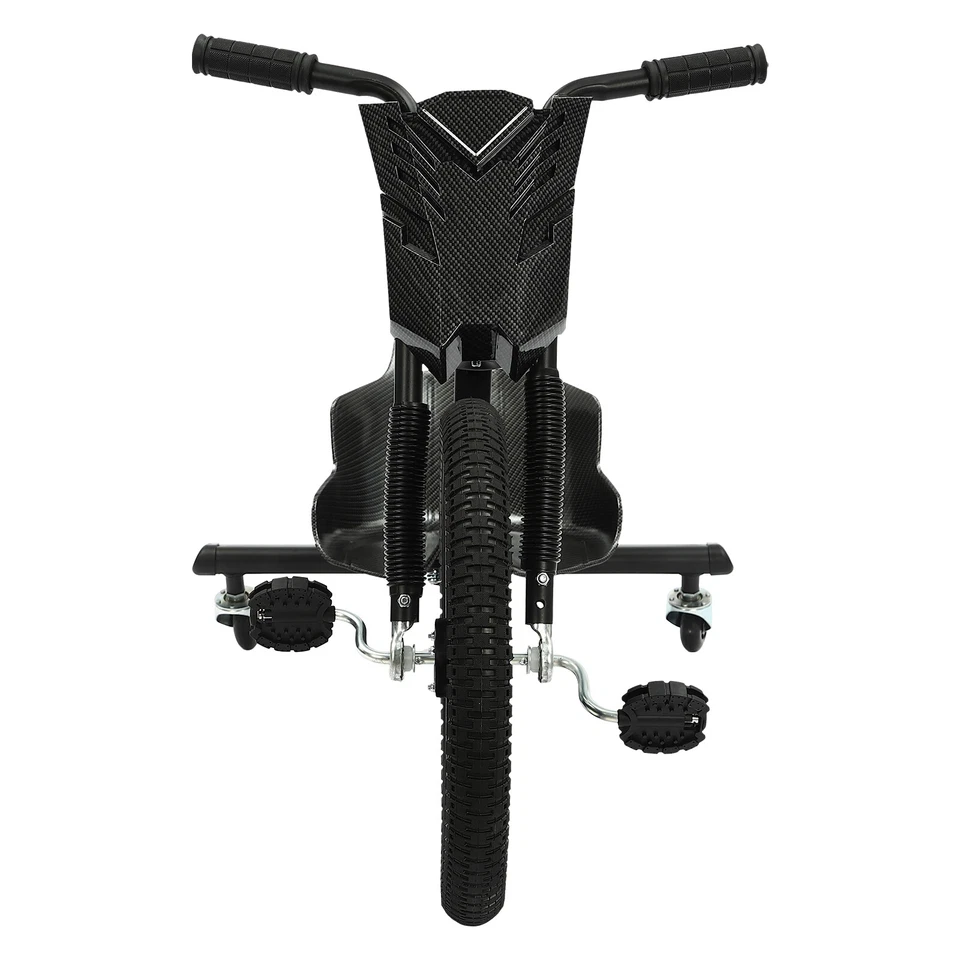 für Kinder, Pedal Go Kart Schwarz Drift Dreirad Pedal Drift Trike Drift Kart - Bild 3 von 4