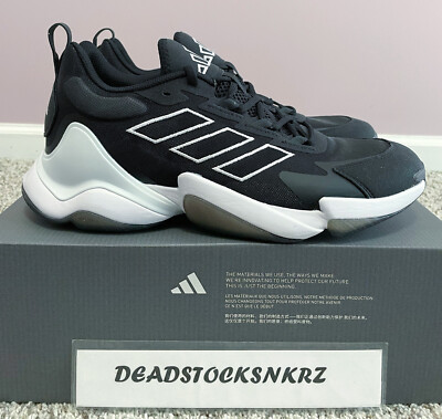 Adidas Impact FLX 2 II Turf Training Shoes Black White IE9379 Men's Sizes