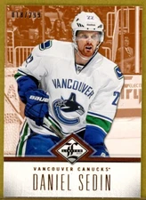 2012-13 Limited #28 Daniel Sedin /299 - Vancouver Canucks