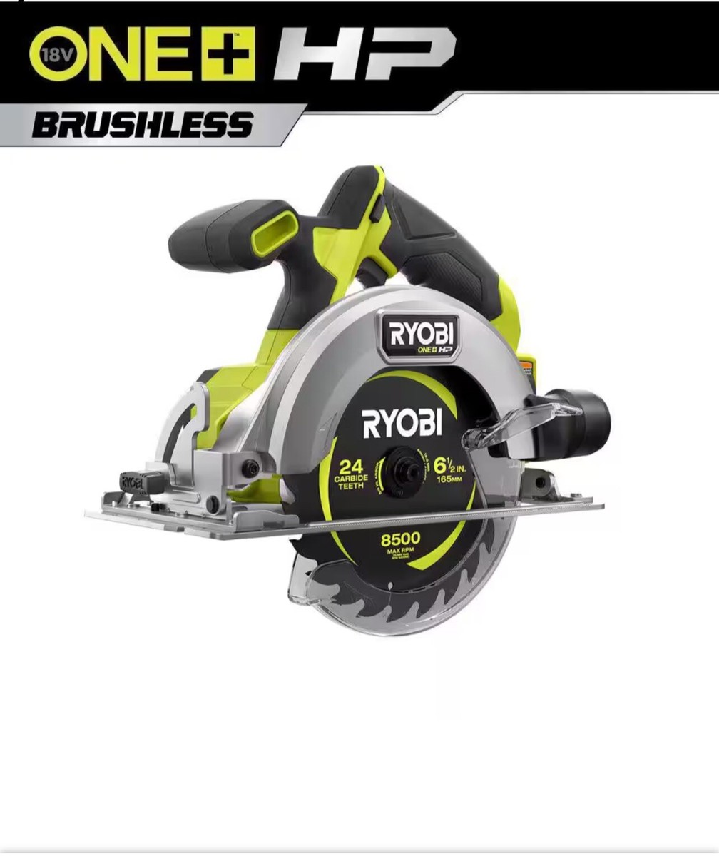 Ryobi ONE+ HP 18V Brushless Cordless 6-1/2