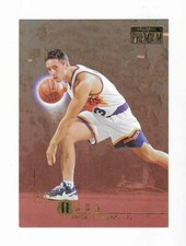 Steve Nash 1996-97 SKYBOX PREMIUM BASKETBALL NBA ROOKIE CARD #91 Phoenix Suns RC. rookie card picture