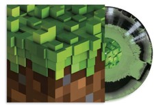 C418 - Minecraft Volume Alpha Green Black Emerald Ore Swirl Vinyl /3000