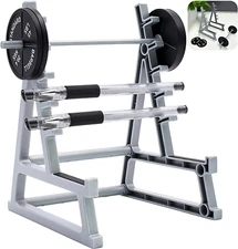 Squat Rack Pen Holder for Desk,Fun Desktop Accessories for Office, Barbell Rack