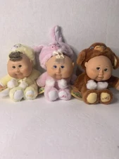 Cabbage Patch Kids Snugglies Lot Of 3 25 Year Celebration With Tags