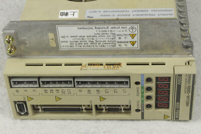 One Used Omron R88DWT08H Servo Drive R88D-WT08H